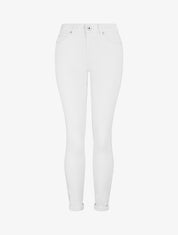 Jean uni coupe slim - Blanc - 1