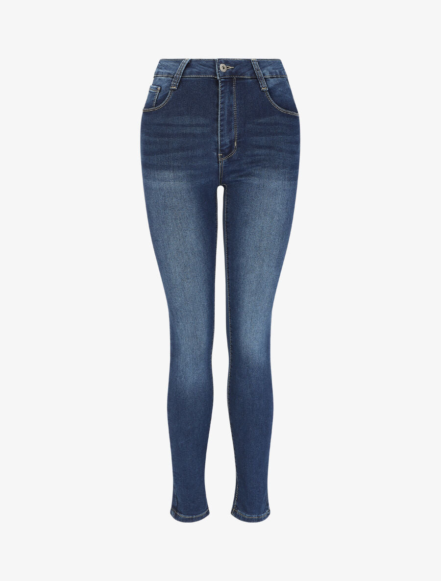 Jean push up coupe slim - Bleu - 3