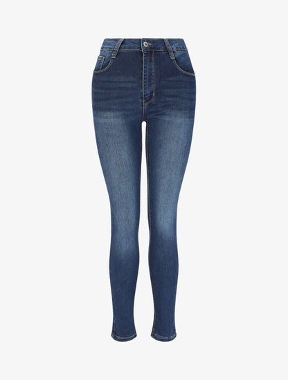 Jean push up coupe slim - Bleu - 3