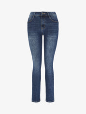 Jean push up classique coupe slim - Bleu - 4