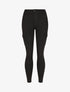 Jean cargo coupe skinny taille haute - Noir - 4