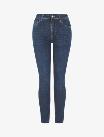 Jean slim grande taille - Bleu brut - 1