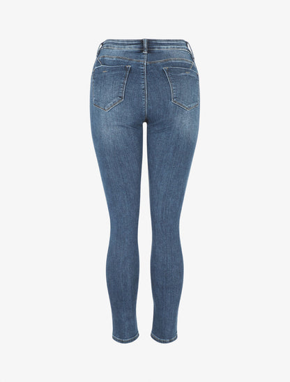 Jean push up coupe slim - Bleu - 2