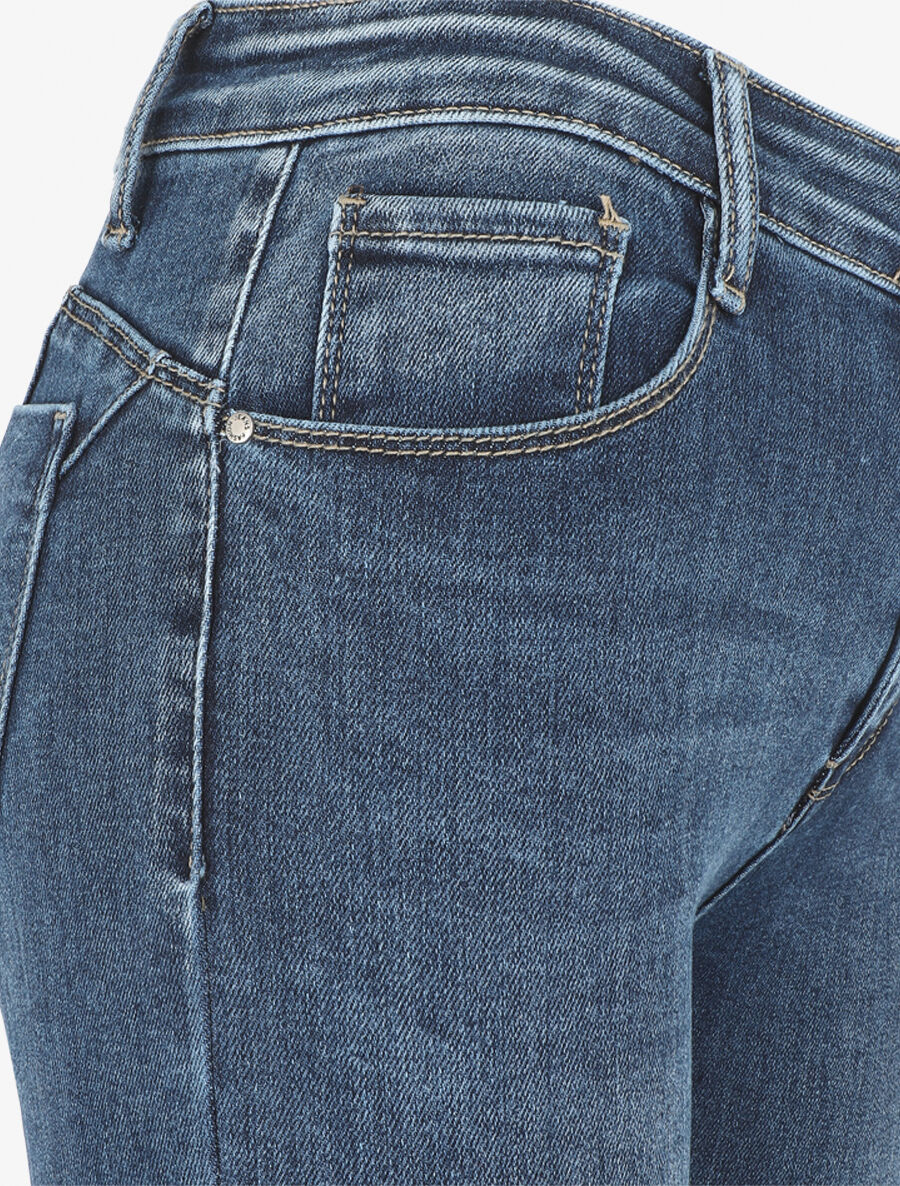 Jean push up coupe slim - Bleu - 3