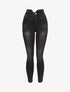 Jean taille empire fendue - Noir - 1