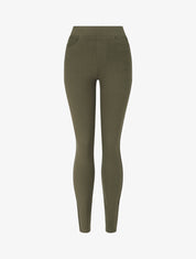 Jegging uni taille standard coupe slim - Kaki - 4