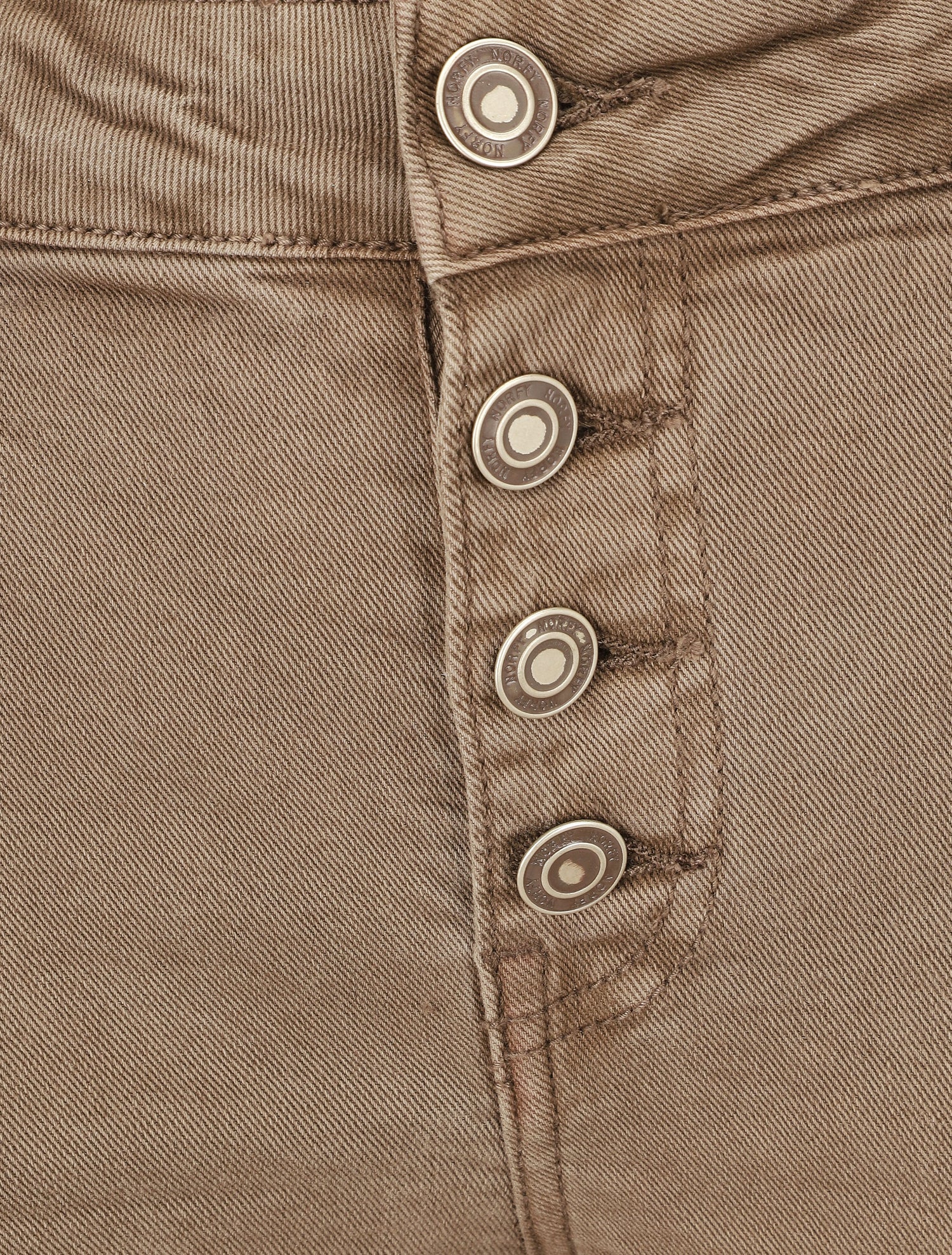 Jean effet froissé coupe slim - Taupe - 3