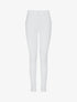 Jean uni à genoux renforcés coupe slim - Blanc - 4