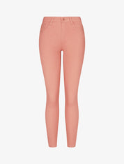 Jean uni push up coupe skinny - Rose saumon - 4