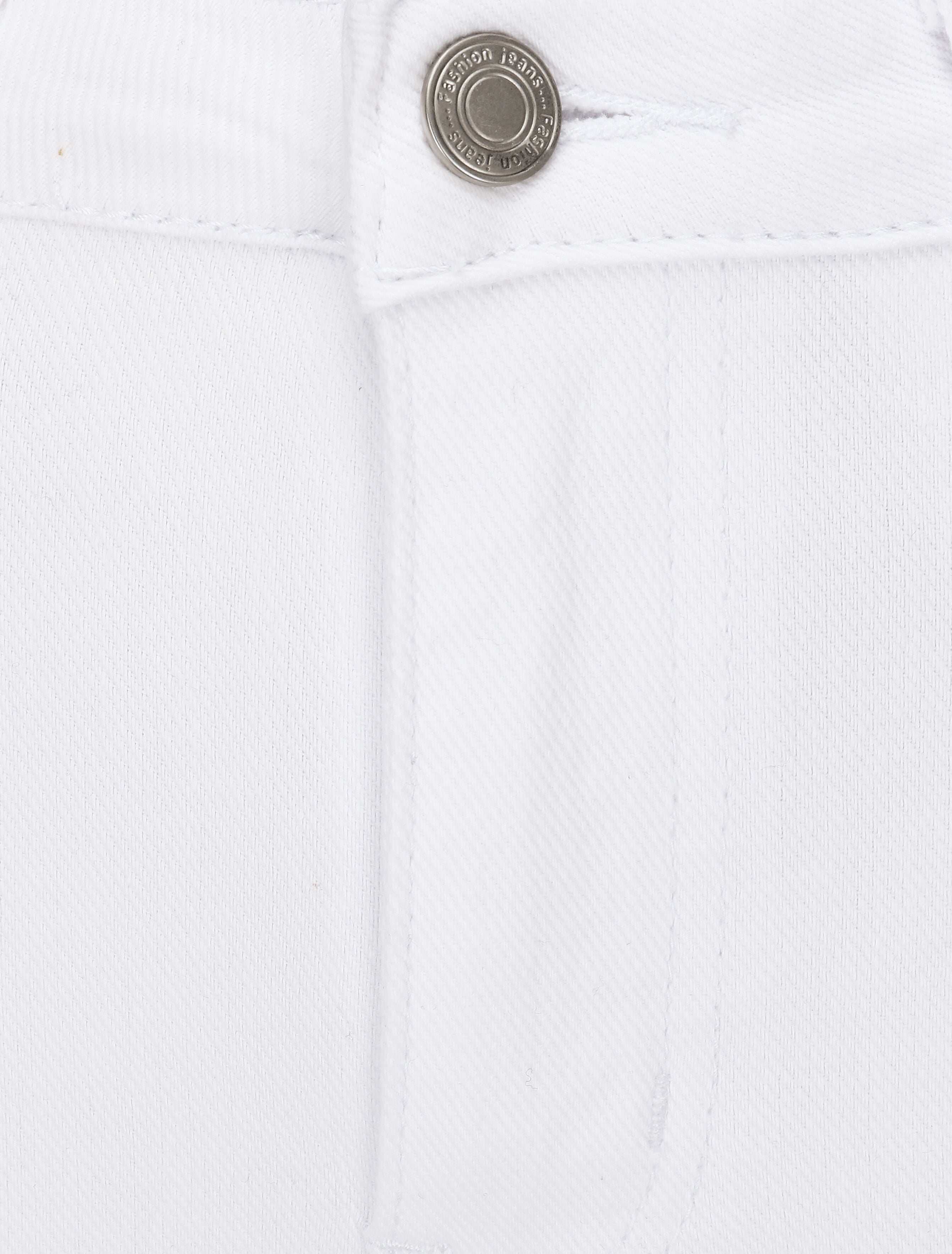 Jean classique coupe skinny - Blanc - 3