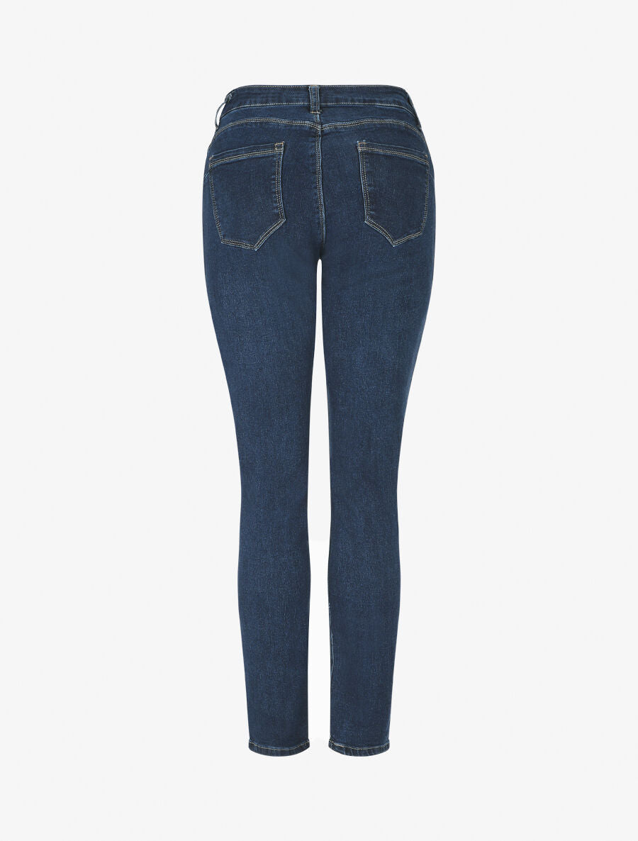 Jean push up classique coupe slim - Bleu - 2