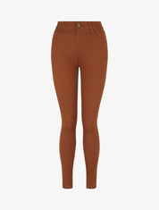 Jean uni coupe slim - Rouille - 1
