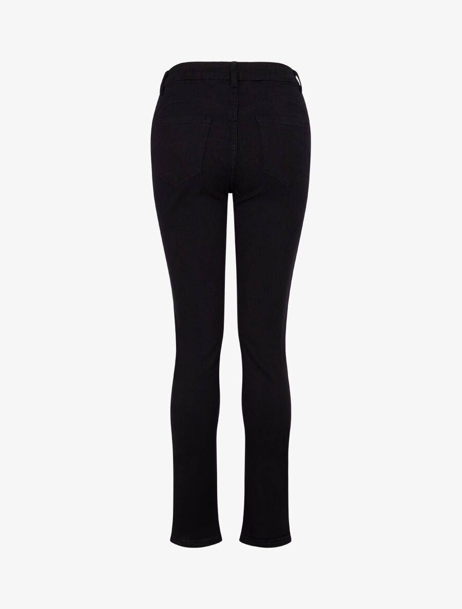 Jean slim push-up basique - Noir - 2