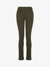 Jean slim push-up basique - Kaki - 1
