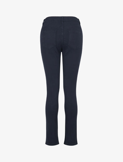 Jean slim push-up basique - Marine - 2