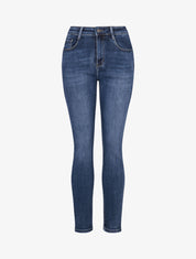 Jean droit casual délavé - Bleu stone - 1