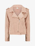 Veste en jean zippée - Rose - 1