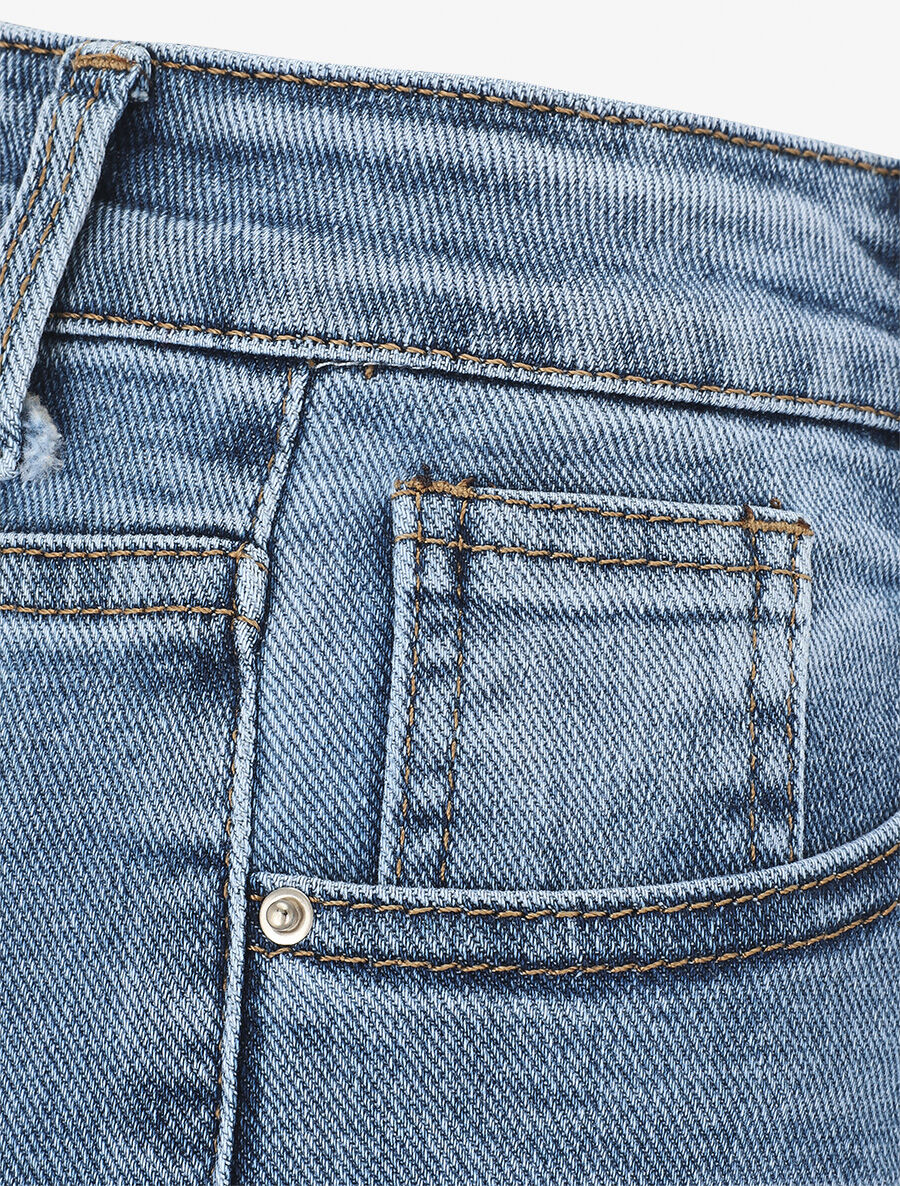 Jean classique coupe droite - Bleu - 3