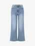 Jean wide leg classique - Bleu - 4