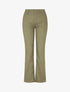 Jean droit basique taille haute - Kaki - 1