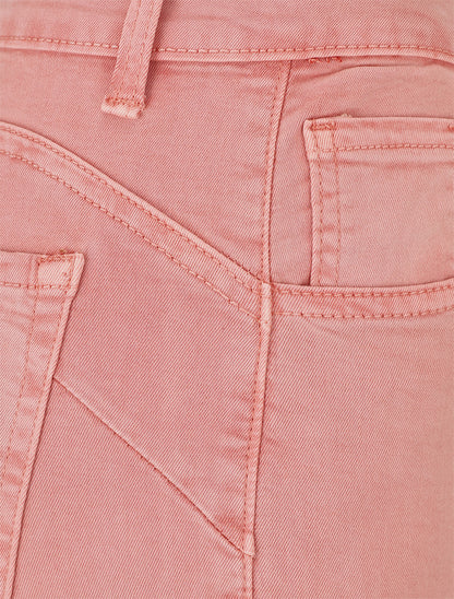 Jean skinny push up taille haute - Rose - 3