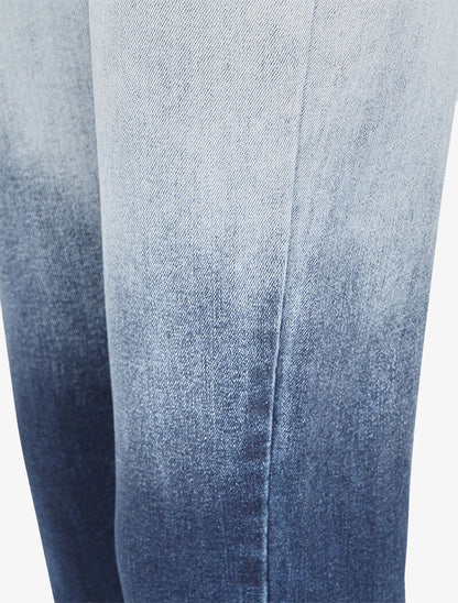 Jean boyfriend effet dégradé - Bleu denim - 3