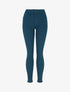 Jean skinny uni taille haute - Bleu canard - 1