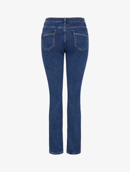 Jean slim taille haute casual - Denim - 2
