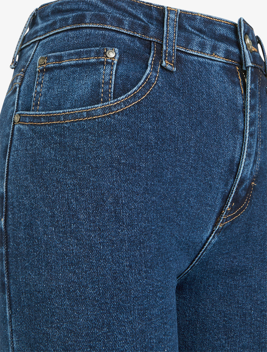 Jean wide leg casual - Denim - 3