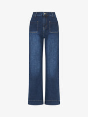 Jean classique coupe droite - Bleu - 1