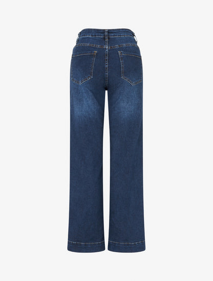 Jean classique coupe droite - Bleu - 2