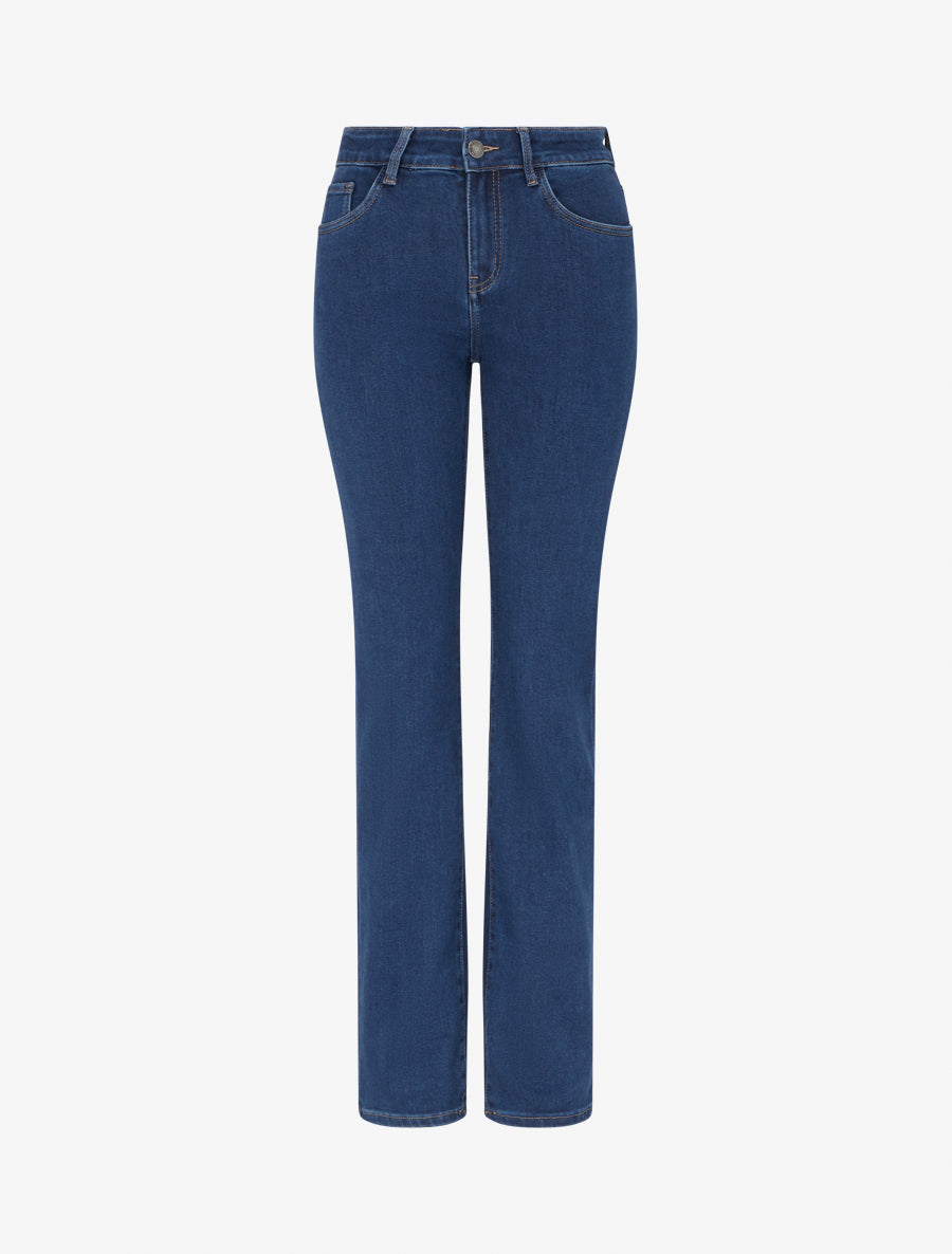 Jean classique coupe droite - Bleu - 1
