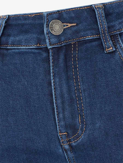 Jean classique coupe droite - Bleu - 3