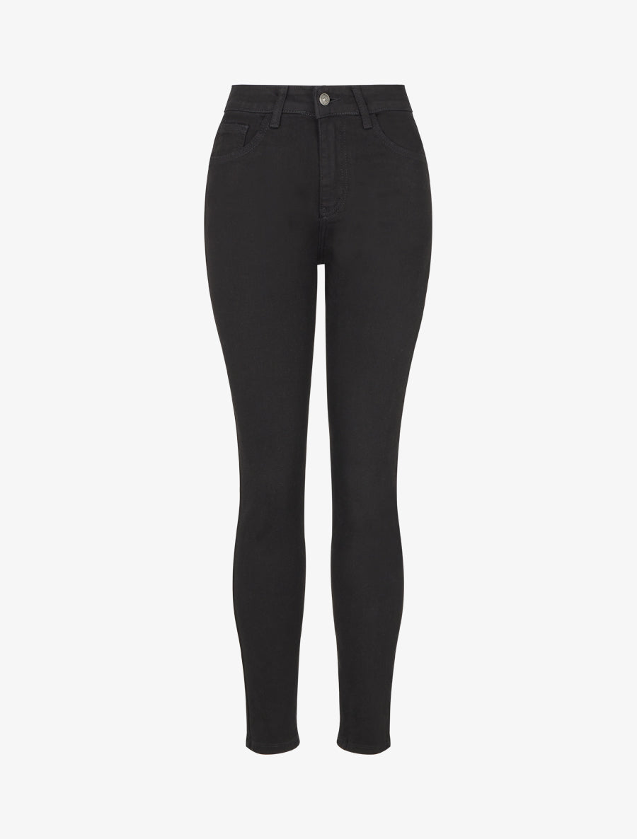 Jean standard coupe slim - Noir - 1