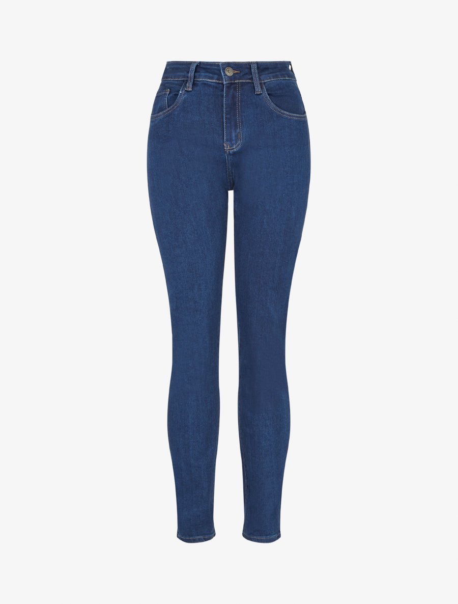 Jean classique coupe slim - Bleu - 1