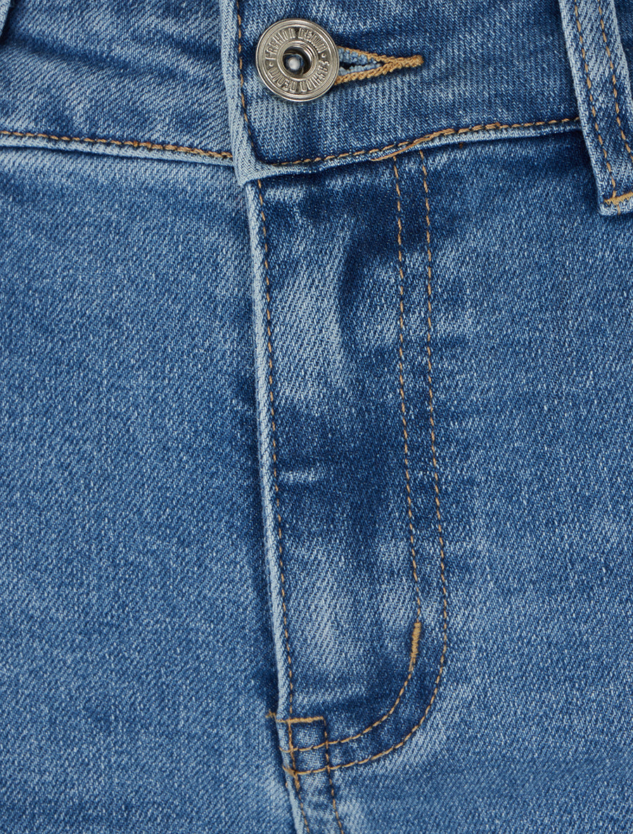 Jean standard coupe skinny - Bleu - 3