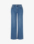 Jean classique wide leg coupe droite - Bleu - 1