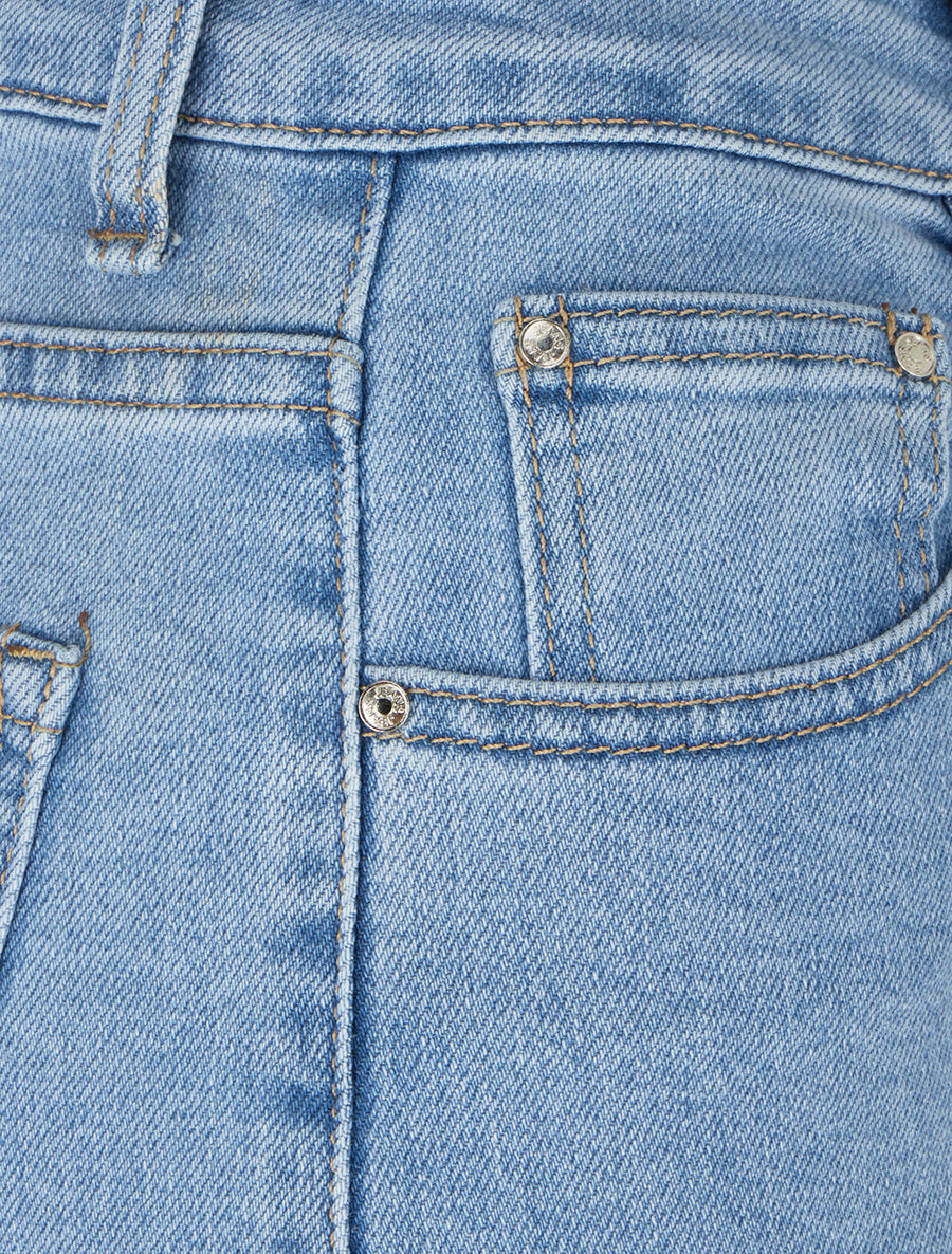 Bermuda ample taille standard - Bleu - 3