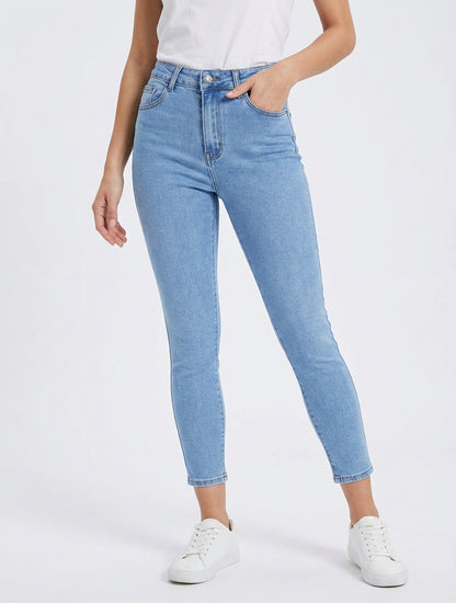Jean Basic Fit Standardgröße - Blau