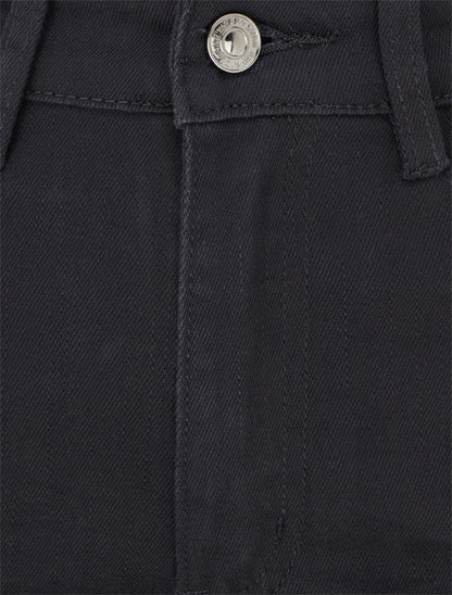 Jean mom taille haute - Noir - 3