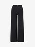 Jean wide leg taille haute - Noir - 1
