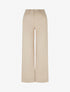 Jean wide leg taille haute - Beige - 1