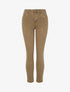 Jean skinny à poches à sequins - Marron clair - 1