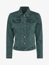 Veste en jean stretch - Vert - 3