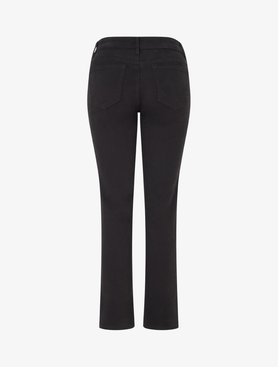 Jean uni coupe droite - Noir - 2