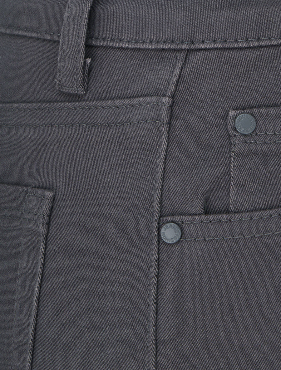 Jean uni coupe droite - Gris foncé - 3