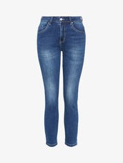 Jean boyfriend coupe slim délavé - Denim brut - 4