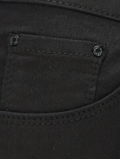 Jean slim uni push up - Noir - 3