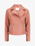 Perfecto en simili à sangles - Rose - 3