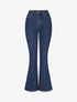 Jean classique coupe flare - Bleu - 1
